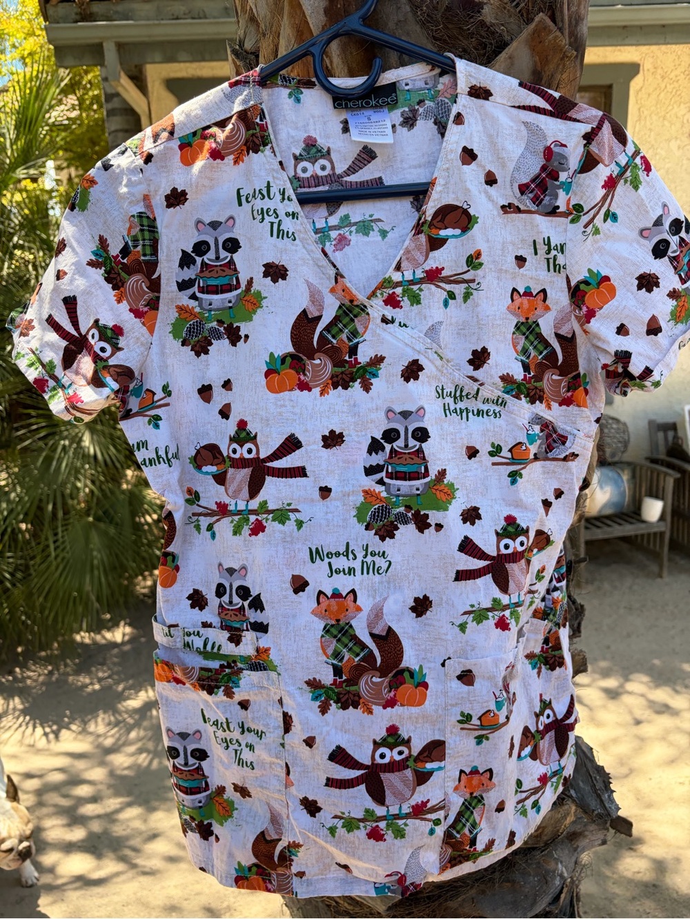 Cherokee Scrub Top